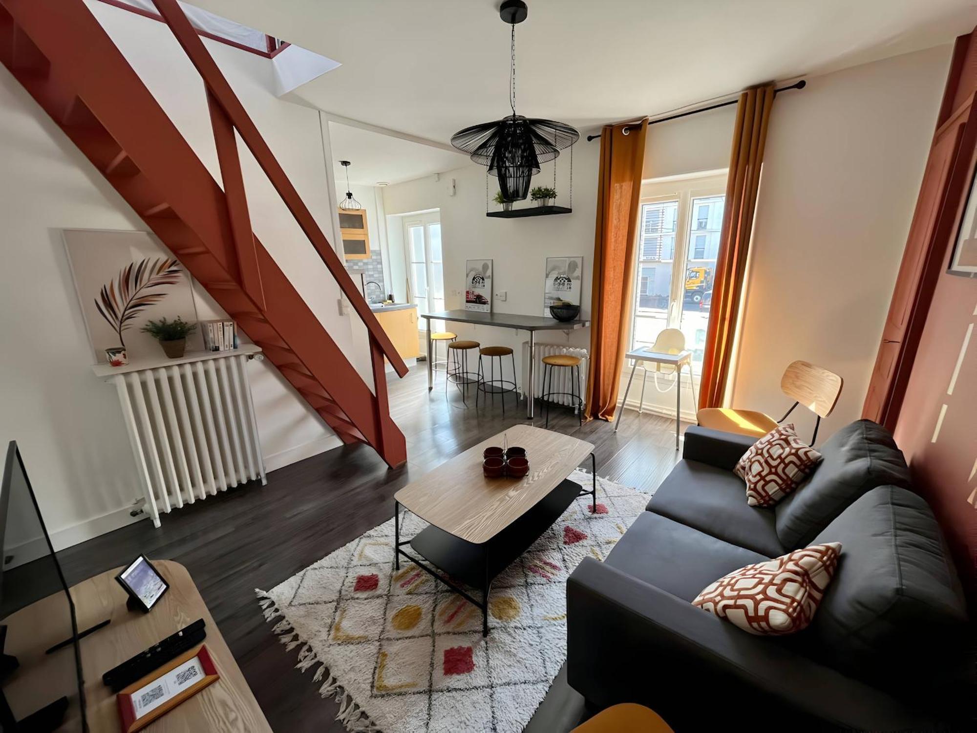 Apartament Terracotta - 5 Pers - Hyper Centre - Reve Au Mans Le Mans Zewnętrze zdjęcie